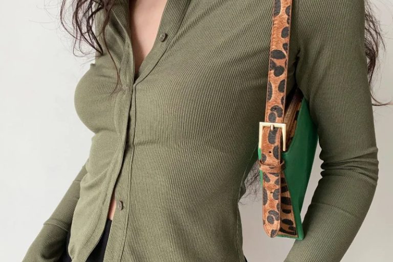 Fashion sexy cardigan tops trend street polo shirt (1)