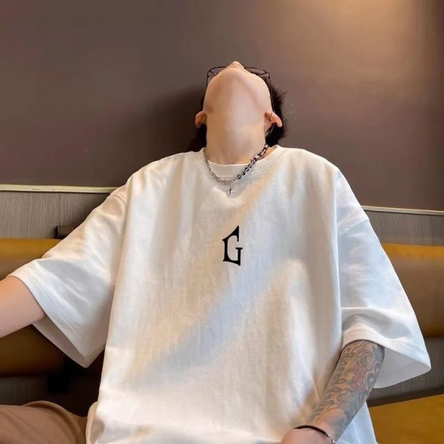 Men streetwear fashion cotton tee clothes t shirts (1)