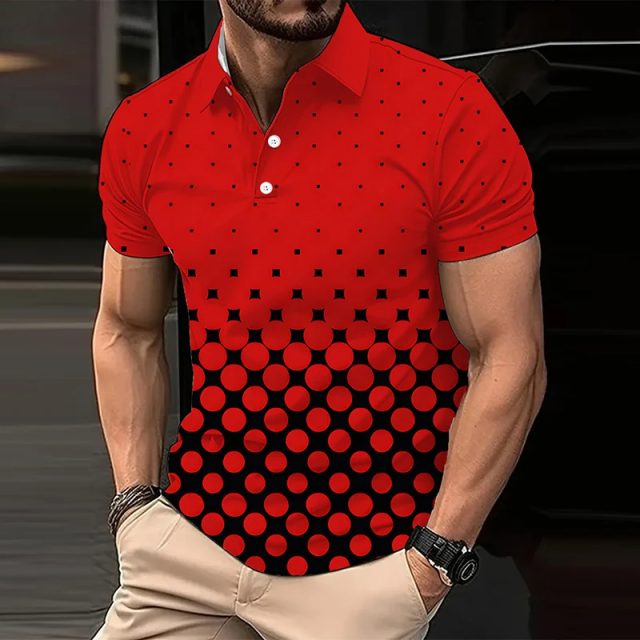 Men summer short sleeve fashion slim polo shirts (2) Men summer short sleeve fashion slim polo shirts (2)