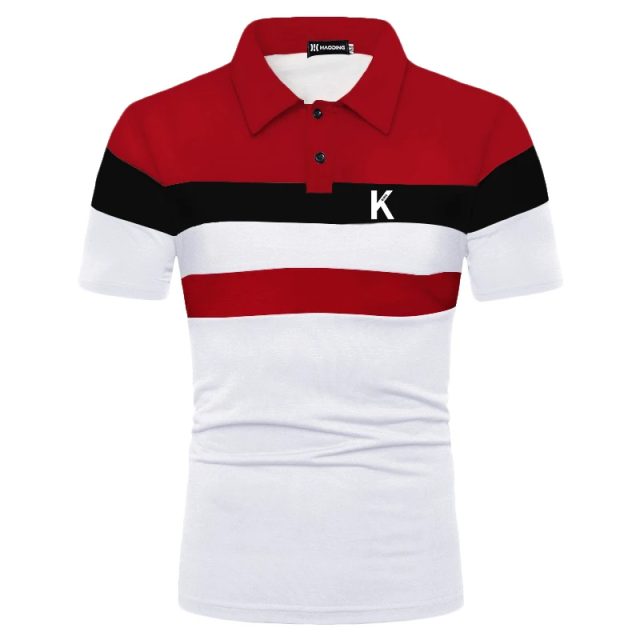 Men summer slim fit short sleeve polo shirts (1) Men summer slim fit short sleeve polo shirts (1)