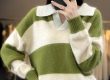 New knit pullover thickened high quality women sweater (4)