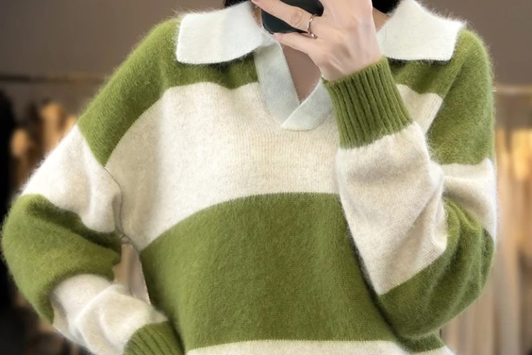 New knit pullover thickened high quality women sweater (4)