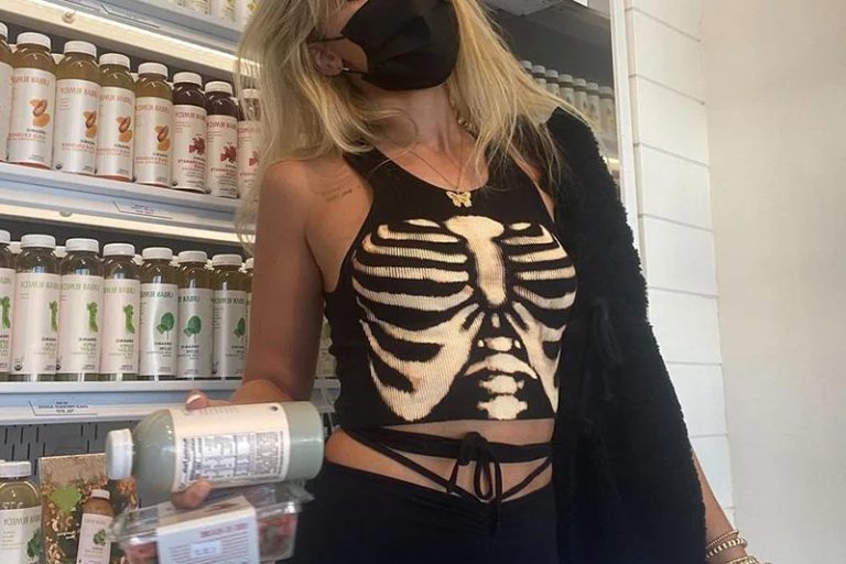 Pinted knitted crop top fashion women tank tops (4)