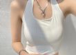 Streetwear sexy backless cotton tank tops for women (1)