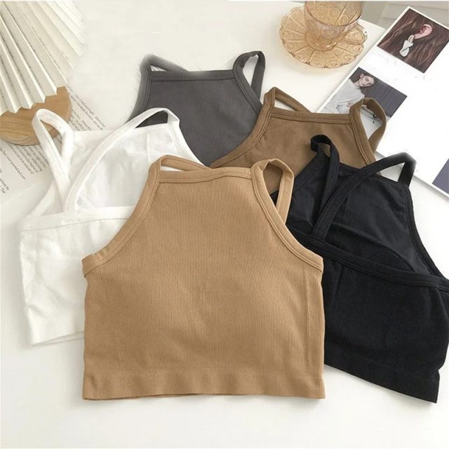 Summer crop tops women streetwear cotton tank tops (1) Summer crop tops women streetwear cotton tank tops (1)