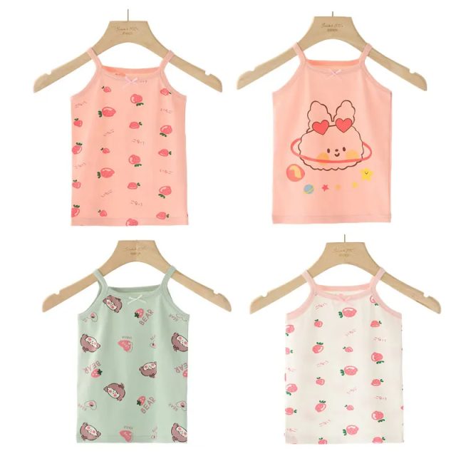 Summer top for girl cotton children sleeveless kids tank tops (1) Summer top for girl cotton children sleeveless kids tank tops (1)