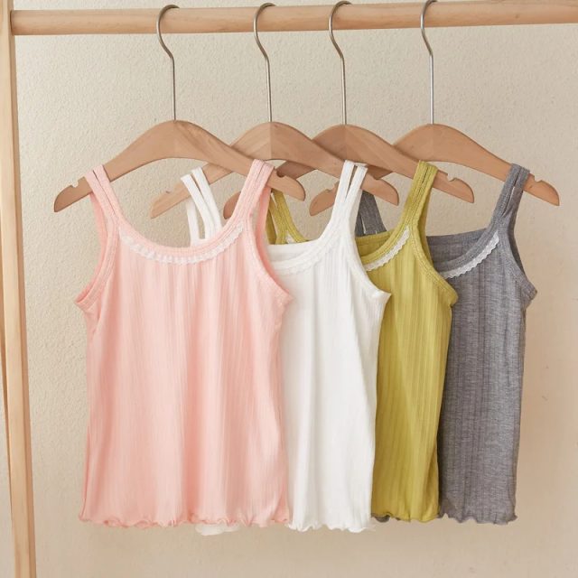 Summer underwear teenager singlet cotton kids tank tops (1) Summer underwear teenager singlet cotton kids tank tops (1)