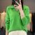 Thick warm women polo neck pullover sweater (3)