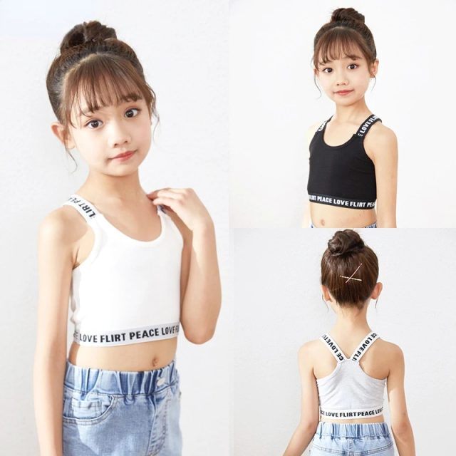 Undershirts kids singlets cotton girls tank top (1) Undershirts kids singlets cotton girls tank top (1)